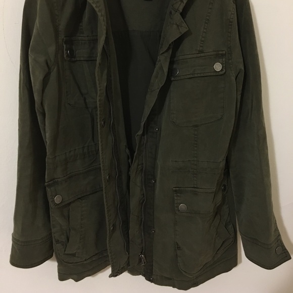 Lucky Brand Green Utility Jacket - Picture 3 of 5
